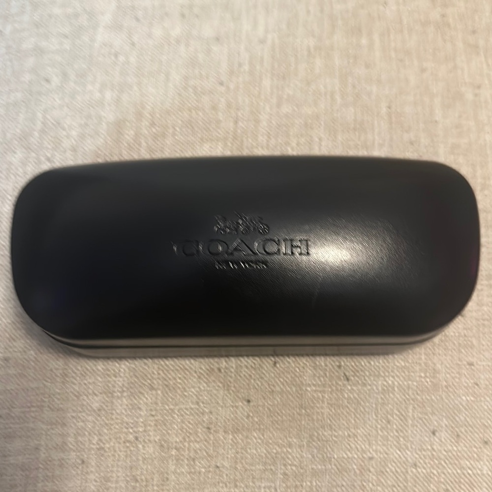 Coach Black Eyeglass Case